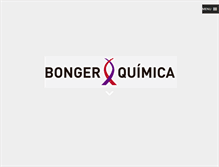 Tablet Screenshot of bongerquimica.com